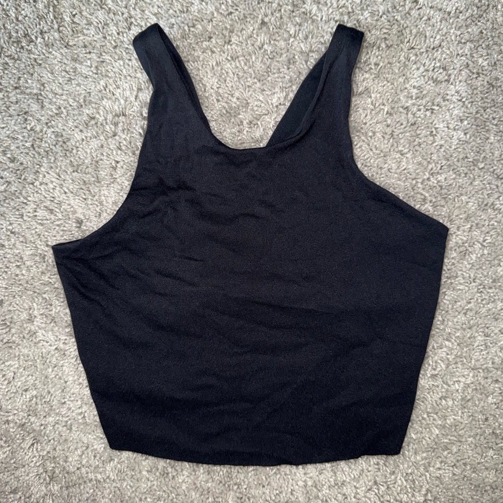 Nike Sleek Black Tank Top w/ built in bra.